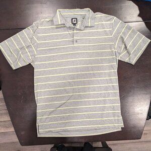 FJ Footjoy Polo Golf Shirt Size Large